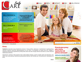 FamilyCare to profesjonalna agencja niań, opiekunów osób starszych oraz instytucja szkoleniowa